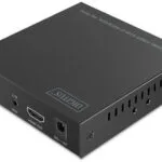 Διανομέας Hdmi Digitus Fiber Ip Receiver 4k/60hz Black