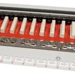Πίνακας Patch Roline Roline 10 12 Θύρες Κατ 6a Κλάση Ea Θωρακισμένος