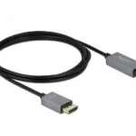 DeLock Cable DisplayPort male - HDMI male 2m Μαύρο (85929)