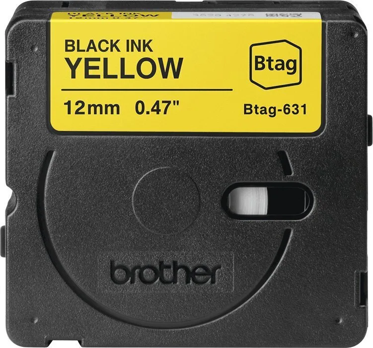 20251120163425_brother_roll_tainia_etiketografou_4m_x_12mm_se_kitrino_chroma.jpeg Brother Ταινία Ετικετογράφου 4m x 12mm σε Κίτρινο Χρώμα - Image 1
