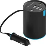 Real Power Φορτιστής Αυτοκινήτου 5-Port USB Car Charger 60W 10A με Θύρες: 5xUSB Μαύρος 195445