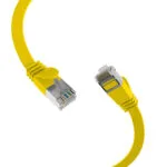 EFB Flat U/FTP (STP) Cat.6a (Gigabit) Καλώδιο Δικτύου Ethernet 3m Κίτρινο K5545GE.3