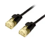 Equip U/UTP Cat.6a (Gigabit) Καλώδιο Δικτύου Ethernet 3m Μαύρο 626906