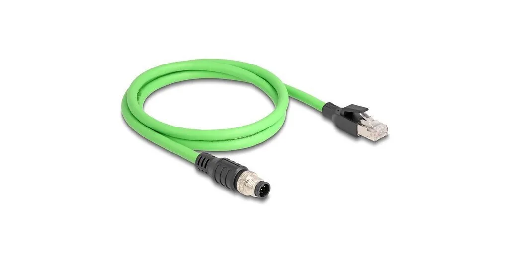 DeLock U/UTP Καλώδιο Δικτύου Ethernet 12m Πράσινο 80421 - Image 1