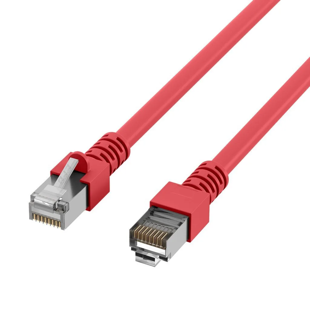EFB SF/UTP Cat.5e (Gigabit) Καλώδιο Δικτύου Ethernet 3m Κόκκινο K5458.3 - Image 1