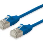 Equip F/FTP Cat.6a (Gigabit) Καλώδιο Δικτύου Ethernet 1.5m Μπλε 606177
