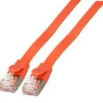 EFB Flat U/FTP (STP) Cat.6a (Gigabit) Καλώδιο Δικτύου Ethernet 5m Κόκκινο K5545RT.5