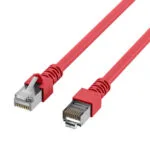 EFB SF/UTP Cat.5e (Gigabit) Καλώδιο Δικτύου Ethernet 2m Κόκκινο K5458.2