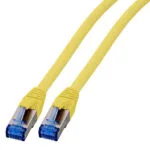 EFB S/FTP Cat.6a (Gigabit) Καλώδιο Δικτύου Ethernet 3m Κίτρινο K5525FGE.3