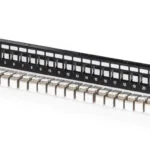 Digitus Patch Panel Keystone για Rack 1U 19" 24 Θυρών cat6a Γκρι DN-91411-24