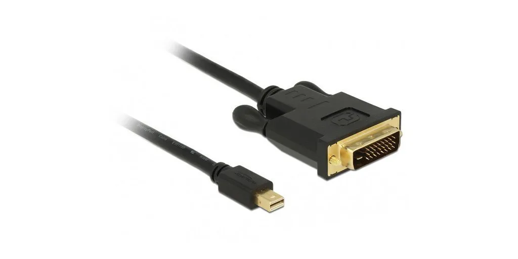 20251126114531_delock_cable_dvi_d_male_3m_mayro_83990.jpeg DeLock Cable DVI-D male - 3m Μαύρο (83990) - Image 1