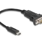 DeLock Μετατροπέας USB-C male σε Serial male 1τμχ 64125