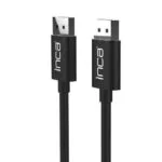 Inca Cable DisplayPort male - DisplayPort male 2m Μαύρο (IDPD-20)