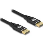 DeLock Cable DisplayPort male - DisplayPort male 3m Μαύρο (80622)