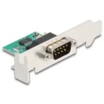 DeLock Usb To Μετατροπέας Serial male σε Serial male Χρυσό 1τμχ