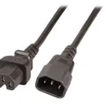 EFB IEC C14 - IEC C15 Cable 1m EK585.1V2