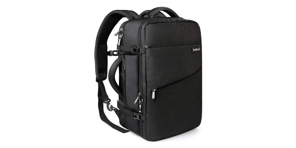 Inateck Αδιάβροχη Τσάντα Πλάτης για Laptop 17.6" σε Μαύρο χρώμα BP03001_BLACK - Image 1