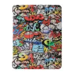 RealPower Flip Cover Ανθεκτική Design Graffiti (iPad 10,9)