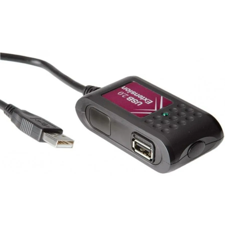 Value Usb 2.0 Active Extension Cable 2 Ports T-m 5m Value 12.99.1089 - Image 1