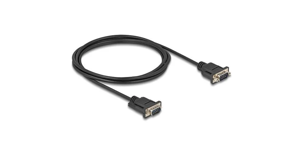 20251127120627_delock_serial_cable_rs_232_d_sub9_male_to_male_connector_housing.jpeg Delock Serial Cable Rs-232 D-sub9 Male To Male Connector Housing - Image 1