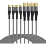 Καλώδιο Usb Efb Usb-a To Usb-c Set 60w Qc 3a 0 5+1+2+3m Gray