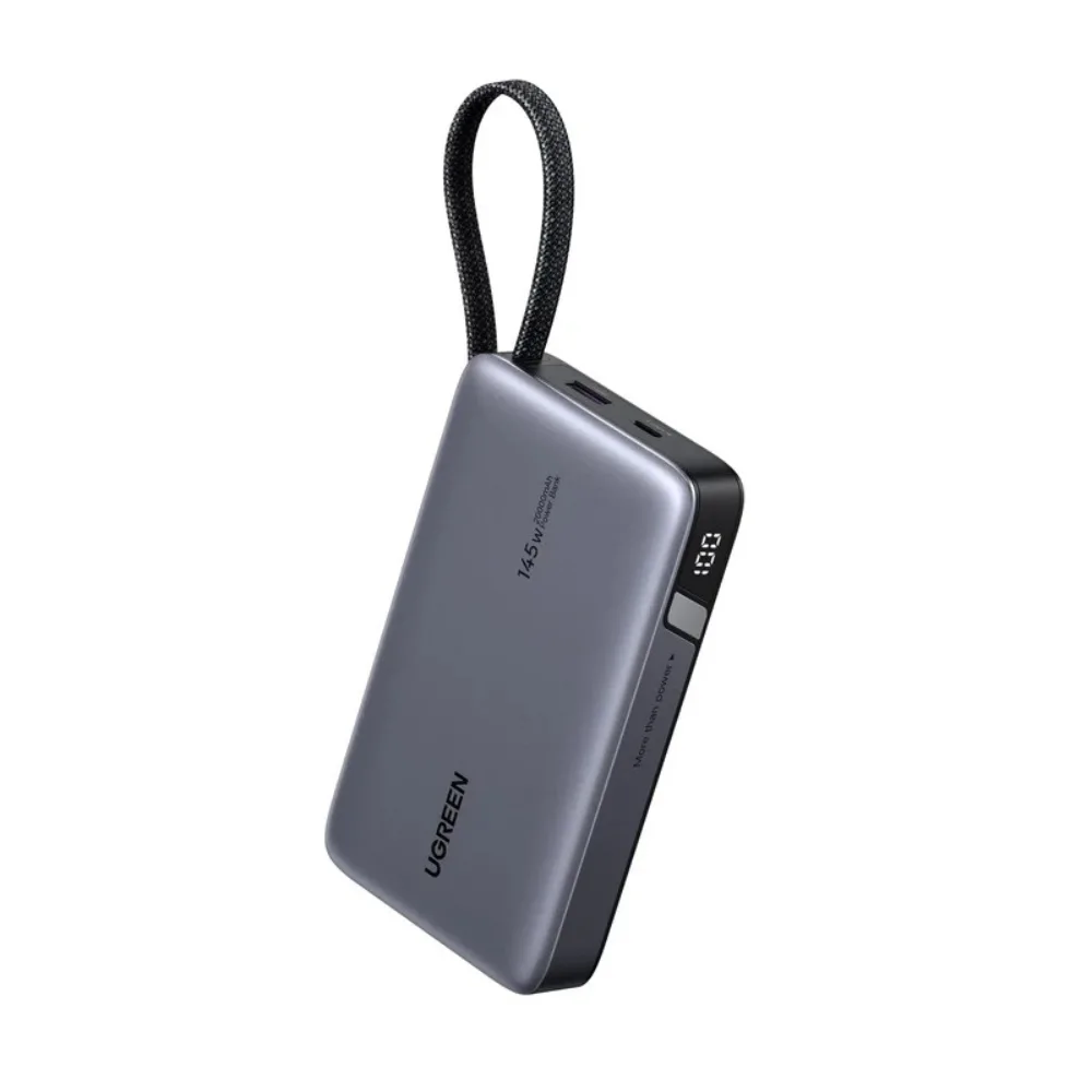 Ugreen PB551 Power Bank 20000mAh 145W με Θύρα USB-A και Θύρα USB-C Power Delivery Γκρι - Image 1