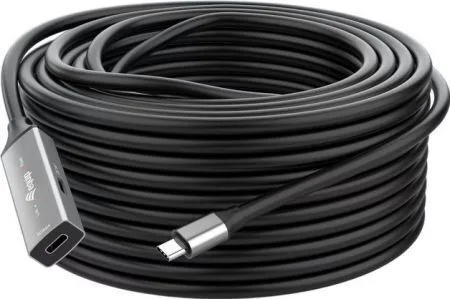 Equip USB 2.0 Cable USB-C male - USB-C female Μαύρο 5m 133356 - Image 1