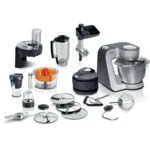 Bosch MUM59S81DE Κουζινομηχανή 1000W με Ανοξείδωτο Κάδο 3.9lt