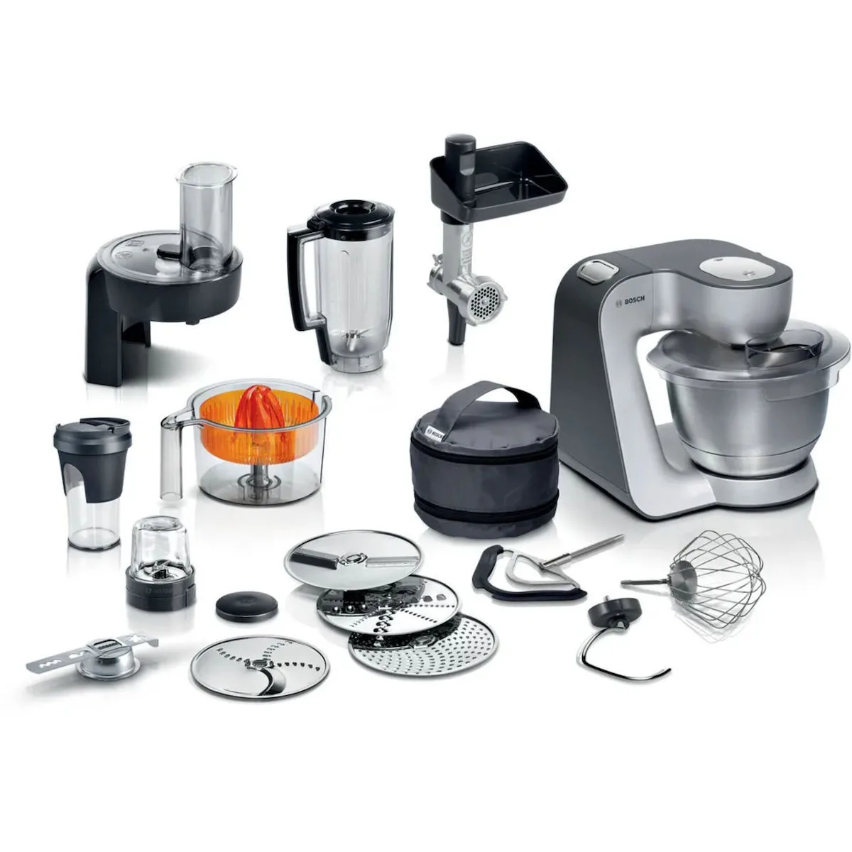 20251204134603_bosch_mum59s81de_kouzinomichani_1000w_me_anoxeidoto_kado_3_9lt.jpeg Bosch MUM59S81DE Κουζινομηχανή 1000W με Ανοξείδωτο Κάδο 3.9lt - Image 1