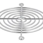 Delock Σχάρα 92mm Ανεμιστήρα 67307 Μεταλλική Ασημί 4043619673070