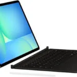 Samsung Flip Cover με Πληκτρολόγιο στα Γερμανικά Μαύρη (Tab S10 FE+)