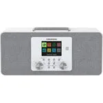 Grundig DTR 6100 Επιτραπέζιο Ραδιόφωνο Ρεύματος DAB+ με Bluetooth και USB Ασημί