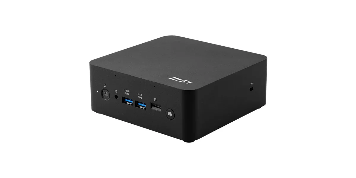 20251208171432_msi_cubi_nuc_ai_mini_pc_core_i9_288v_32gb_ddr5_1tb_ssd_w11_pro.jpeg MSI CUBI NUC AI Mini PC (Core i9-288V/32GB DDR5/1TB SSD/W11 Pro) - Image 1