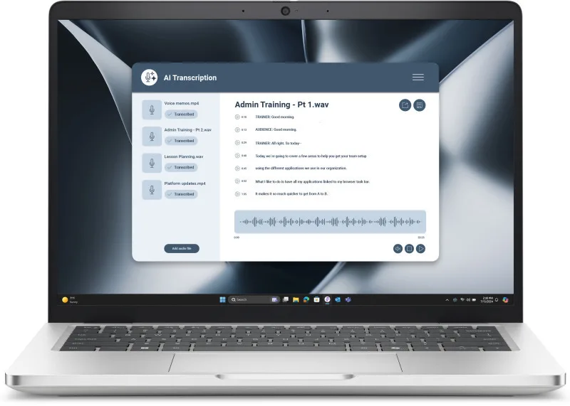 Dell Pro 13 Plus PB13255 13.3" IPS FHD+ (Ryzen AI PRO 300 Series-340/32GB/1TB SSD/W11 Pro) (US Keyboard) - Image 1