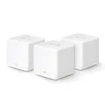 Mercusys Halo H1500X WiFi Mesh Network Access Point Wi‑Fi 6 Dual Band (2.4 & 5GHz) σε Τριπλό Kit