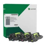 Lexmark 72K0DV0 Γνήσιο Multipack Developer Unit Laser Εκτυπωτή Ματζέντα Return Program 3τμχ 72K0DV0