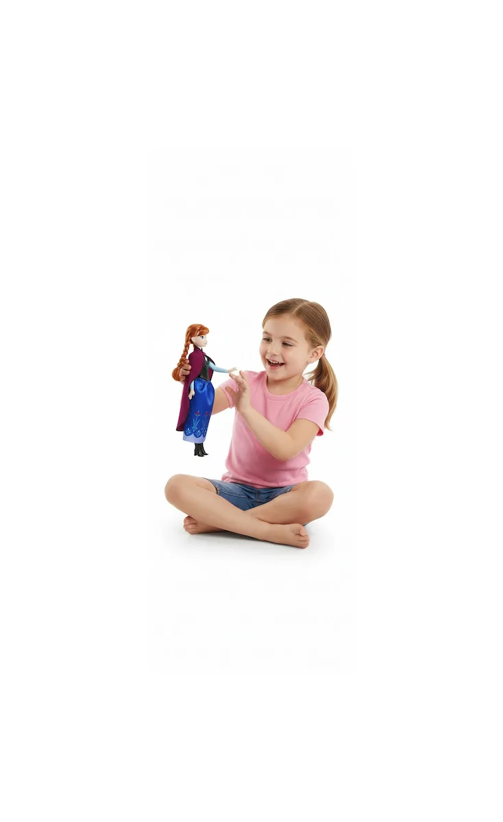20251211111217_164c303f.jpeg Mattel Anna Κούκλα για 3+ Ετών 30εκ. HLW49 - Image 1