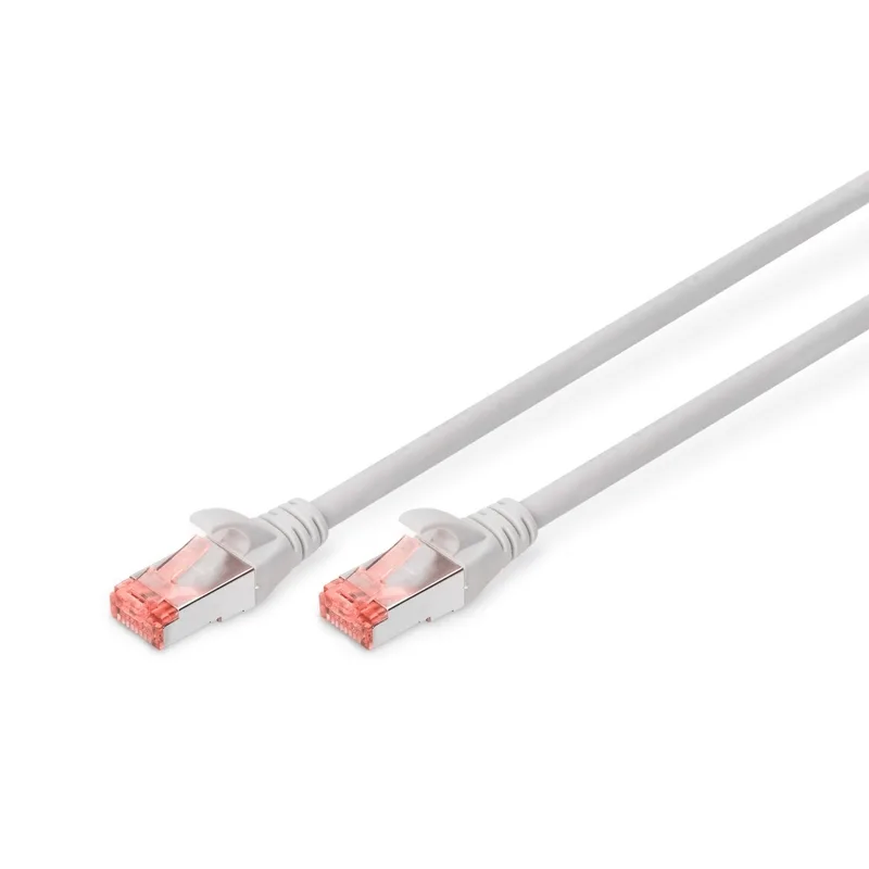 Digitus S/FTP Cat.6 (Gigabit) Καλώδιο Δικτύου Ethernet 20m Γκρι 5τμχ DK-1644-200-5 - Image 1