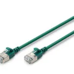Digitus F/FTP Cat.6a (Gigabit) Καλώδιο Δικτύου Ethernet 2m Πράσινο 10τμχ DK-1632-A-020S-G