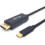 Equip USB 2.0 Cable USB-C male - DisplayPort Γκρι 3m 133428
