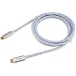 Equip USB 3.2 Cable USB-C male - USB-C 100W PD Λευκό 3m 128360