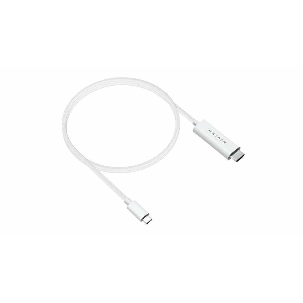 Targus Braided Cable HDMI male - USB-C male 2.5m Μαύρο - Image 1