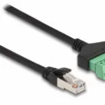 DeLock Καλώδιο RJ45 male - RJ45 male - Terminal 0.3m Cat.6 2τμχ