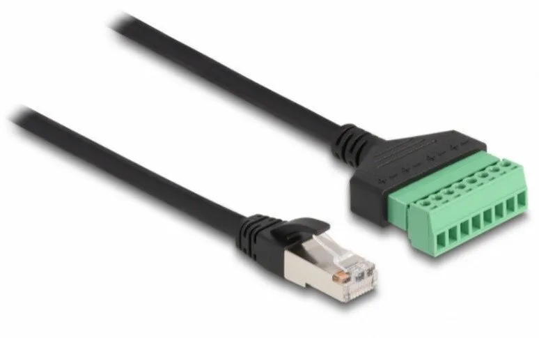 DeLock Καλώδιο RJ45 male - RJ45 male - Terminal 0.3m Cat.6 2τμχ - Image 1