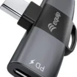 Equip Μετατροπέας USB-C male σε USB-C 2x female Γκρι 1τμχ 133479