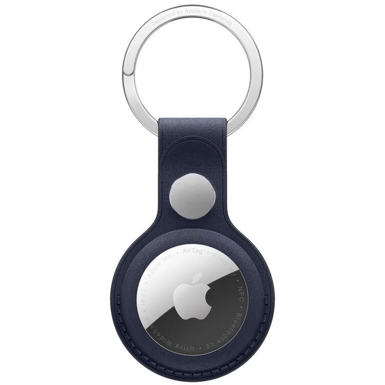 20251216160944_apple_finewoven_key_ring_thiki_mprelok_dermatini_gia_airtag_navy.jpeg Apple FineWoven Key Ring Θήκη Μπρελόκ Δερμάτινη για AirTag Navy - Image 1