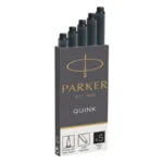 Parker Quink 5 Ανταλλακτικά Μελάνια για Πένα Μαύρα 1950382