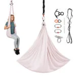Vevor Σετ Aerial Yoga GGDC2815MCSHUQJ1C001V0 Ροζ