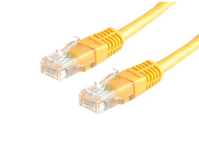 Value U/UTP Cat.6 (Gigabit) Καλώδιο Δικτύου Ethernet 1m Κίτρινο - Image 1