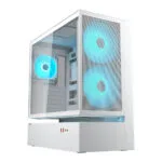 Cougar CFV235 Mesh Gaming Midi Tower Κουτί Υπολογιστή με RGB Φωτισμό Λευκό